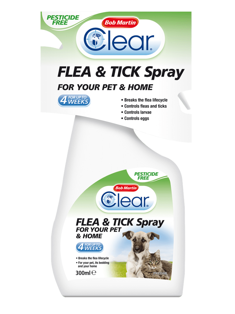 Bob Martin Clear Flea & Tick Spray 300ml Bob Martin